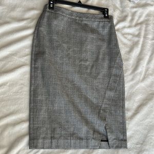 Banana Republic plaid pencil skirt size 0